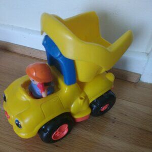 Fisher Price Little People Rumblin' Rocks Dump Truck Used